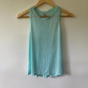 Avia Athletic Tank Top Girls Size XL Aqua Lightweight Activewear Kids Youth